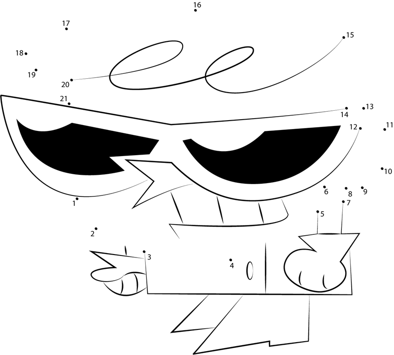 Dexters dot to dot worksheets