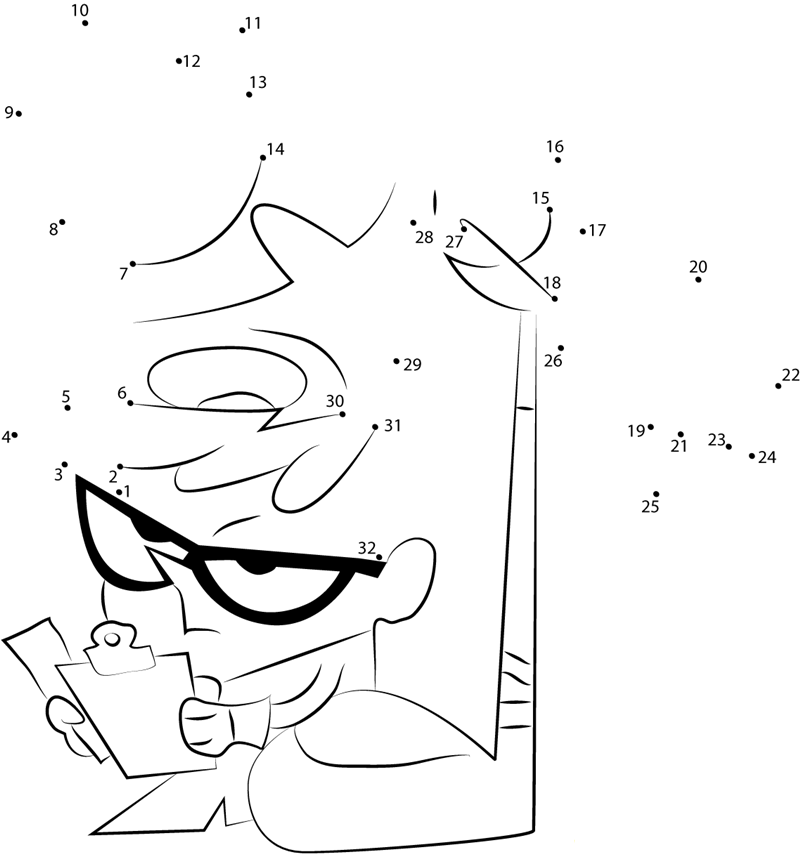 Dexters See Result dot to dot worksheets